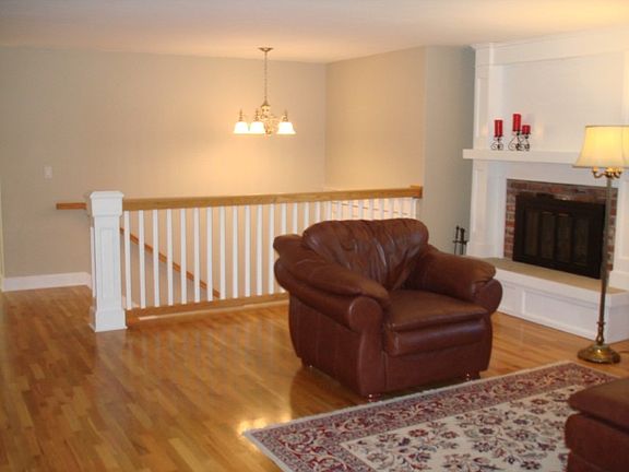 Custom molding throughout home, beautiful hardwood floors throughout upstairs