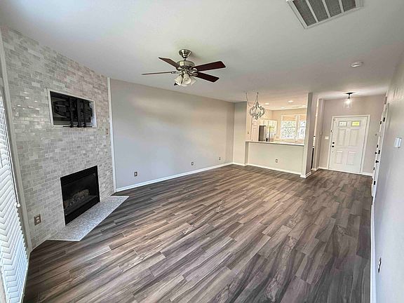 Great room with fireplace