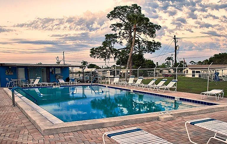 Heated pool