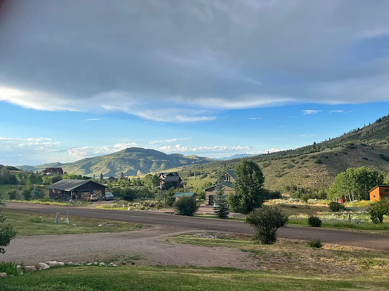 view from front deck