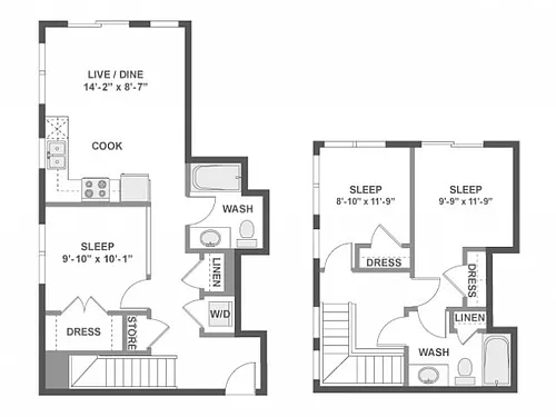 Floor plan D1L