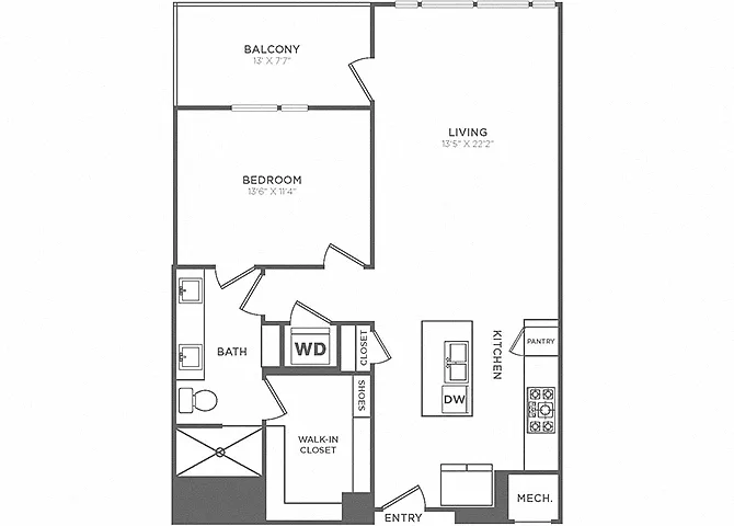 Floor plan TA4