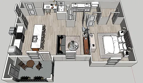 Floor plan Zeus