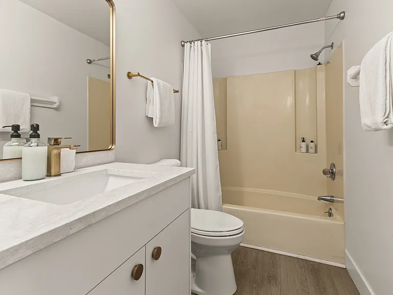 Bathroom #1 | Toilet | Tub | Shower