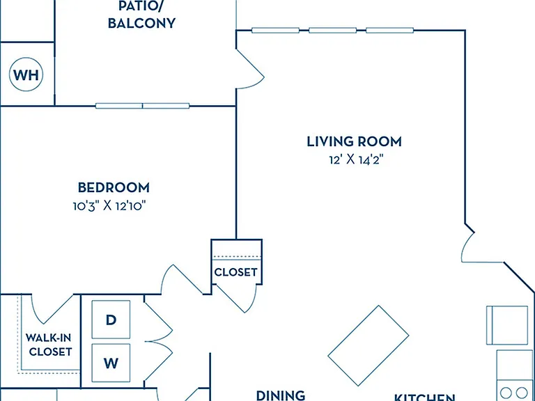 1 Bedroom | 1 Bath | 675 SF | Renovated 1 Bedroom | 1 Bath | 675 SF | Renovated
