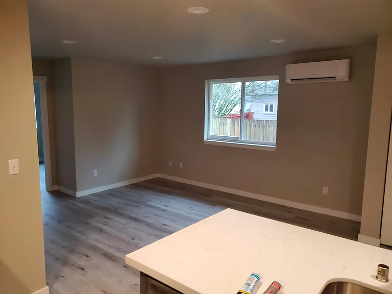 Living room from kitchen.