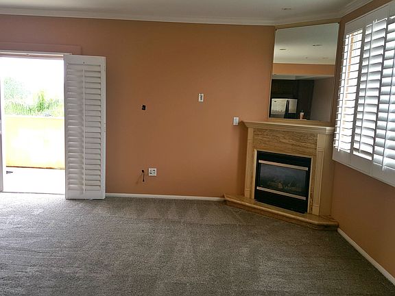 Living area/Fire place.