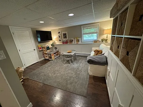 half-finished basement