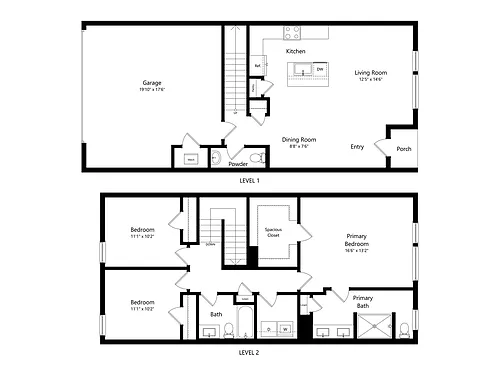 Floor plan TH-E