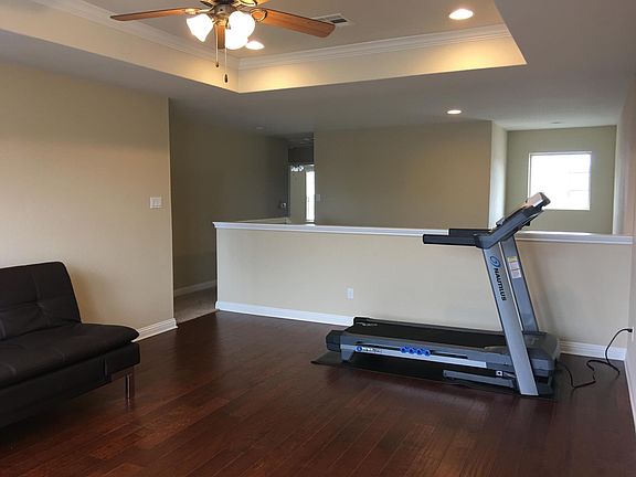 Treadmill in the game room is negotiable