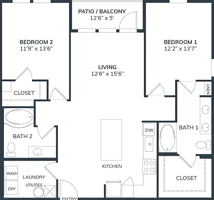 B1C Floor Plan B1C Floor Plan