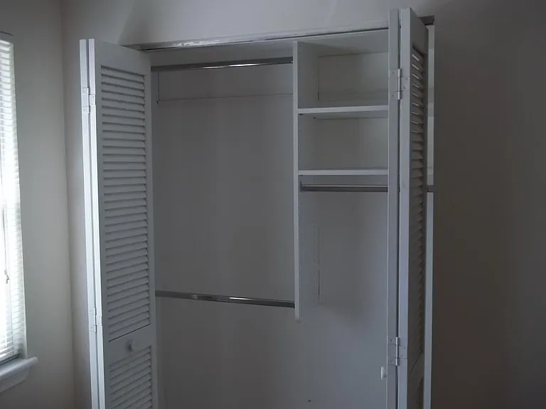 Secondary Bedroom Closets