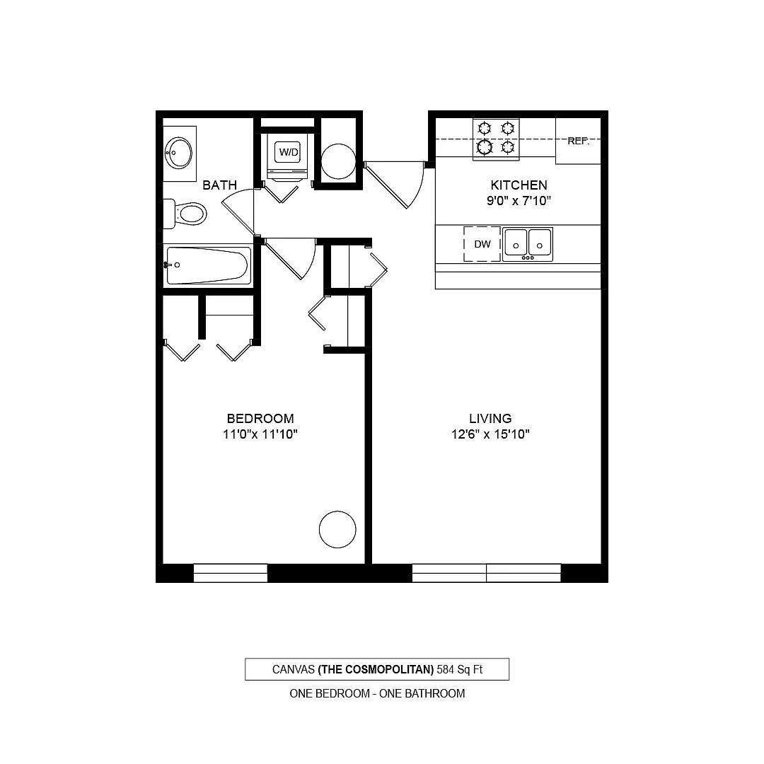 Floor plan Canvas