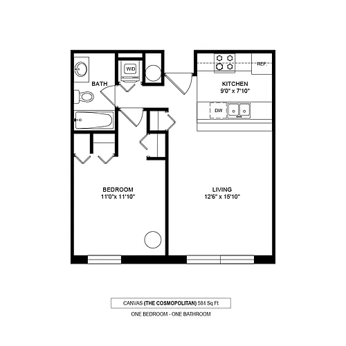 Floor plan Canvas