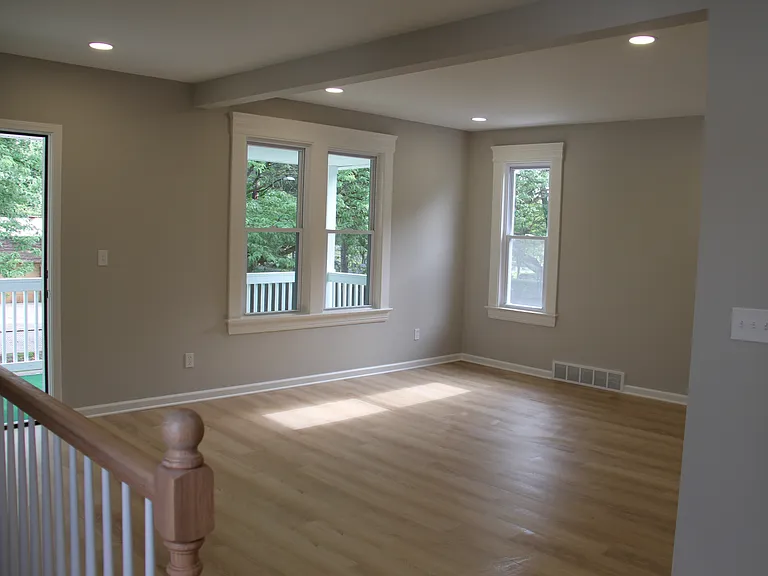 Upper unit living room
