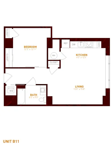 Floor plan B11