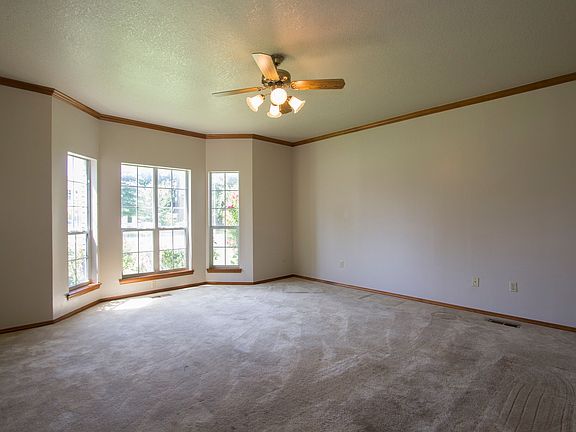 Wood Trim in Large Living Area