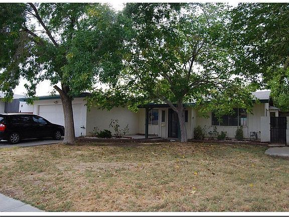Shaded front yard