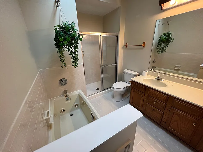 Primary Bath on 2nd Floor