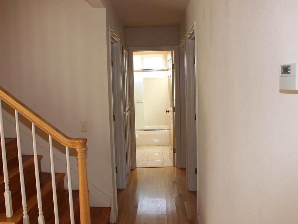 Hallway bath and stairs