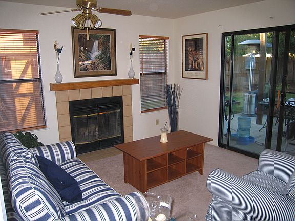 Warm family room w/ fireplace