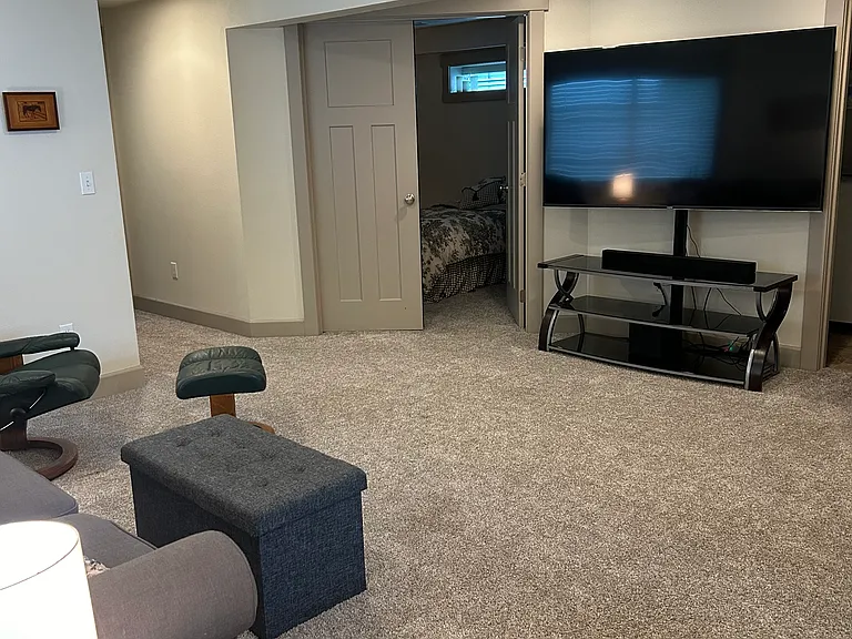 Downstairs TV room