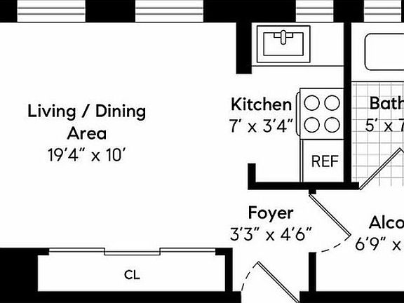 2nd image of 446 Central Park W APT 2C