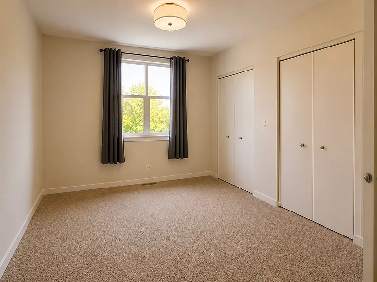 Primary Suite
Spacious bedroom with double closets
private ensuite bathroom