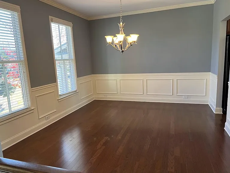 Dining room hardwood floor