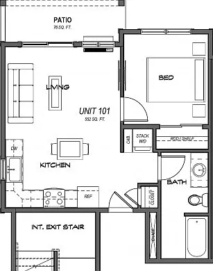 1 Bedroom Building 1 1 Bedroom Building 1