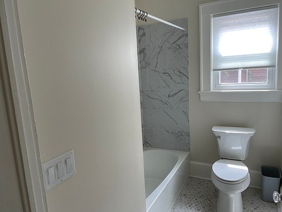 bath with exhaust fan light, new toilet
