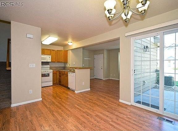 Kitchen/ Patio/ Living area/ Stairwell