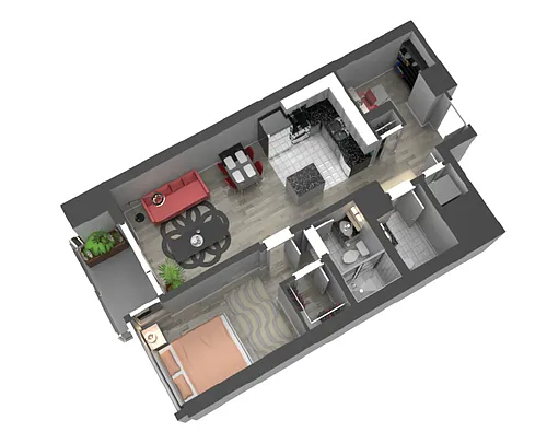 Floor plan 1403