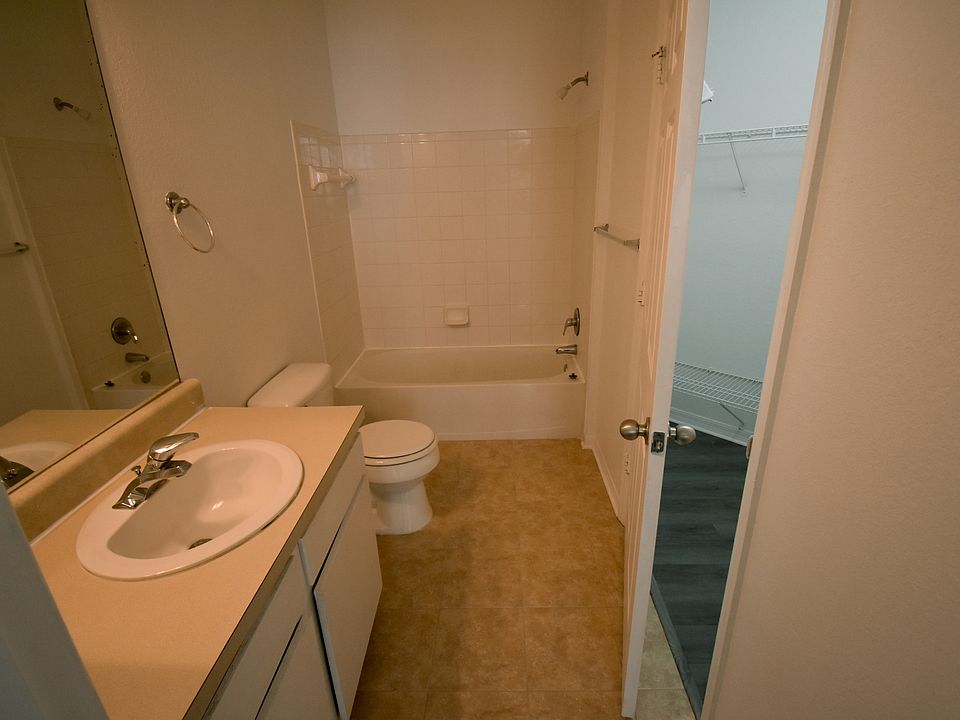 Master bathroom with walking closet