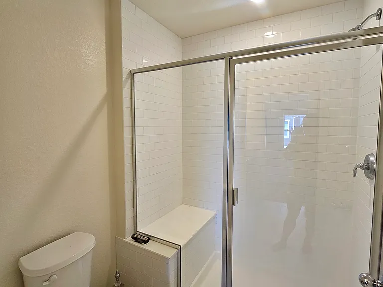Master bathroom shower.