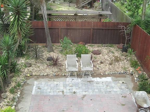 Spacious shared Back Yard