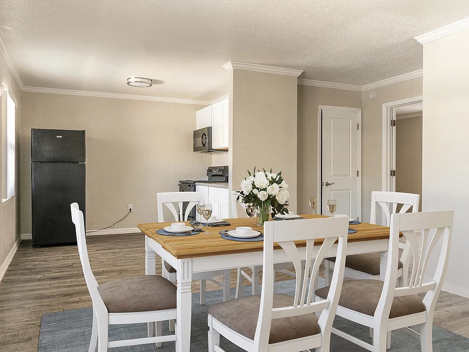 Dining Room and Kitchen Area