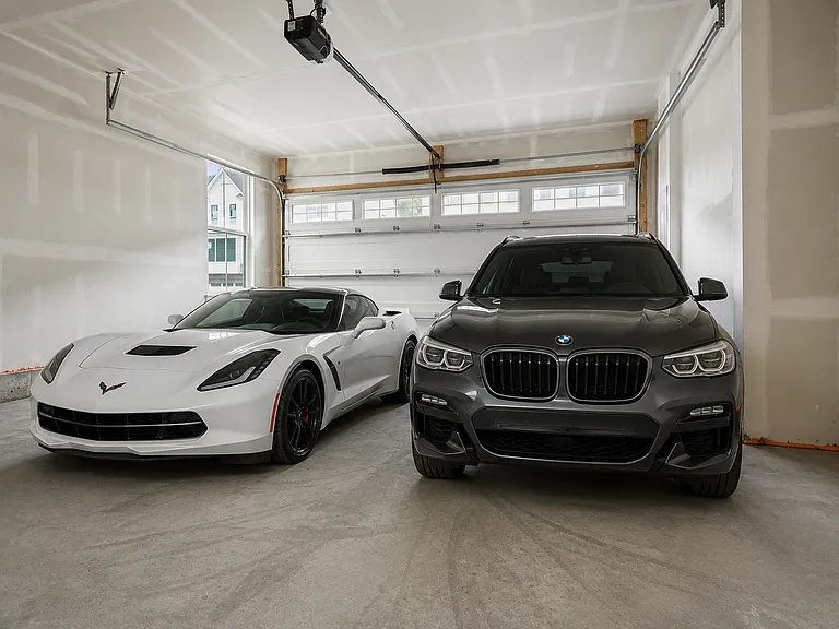 Garage Virtually Staged
