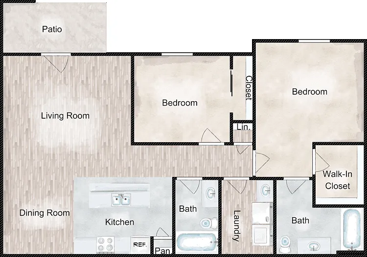 The Reserve Floorplan Diagram
