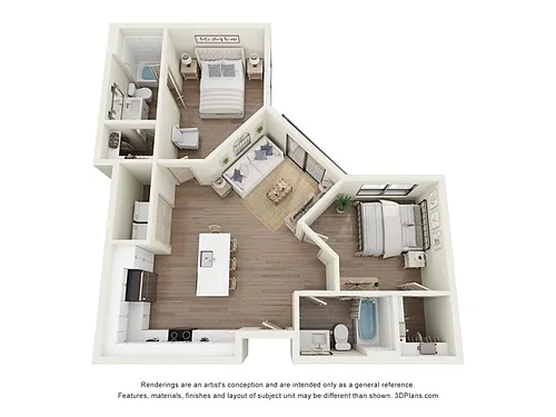 Floor plan B1