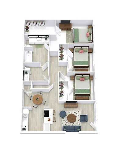 Floor plan 3a - Premium