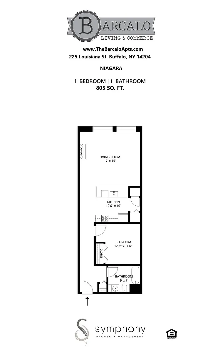 Floor plan Niagara