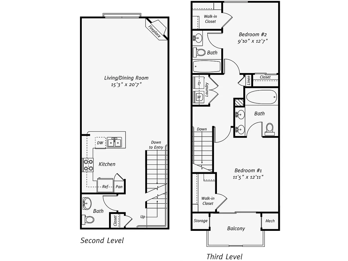 Floor plan B2T
