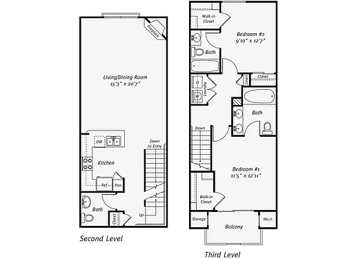 Floor plan B2T