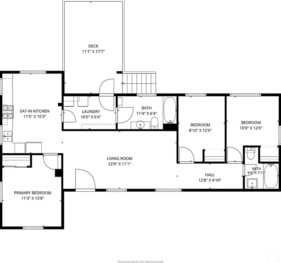 3 bed, 1104 sqft, $2,900 — Photo 1