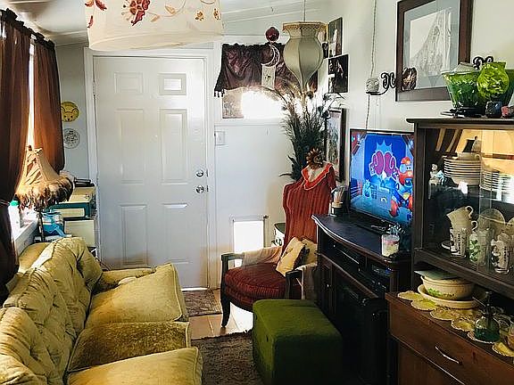 Bonus room facing back door