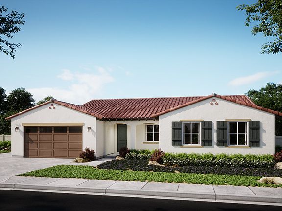 Elevation A with optional RV parking