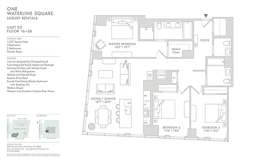 Floor plan Waterline 1: C1