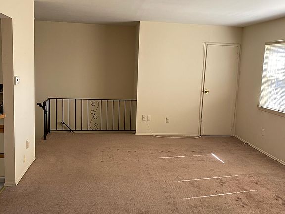 Living room and stair entrance