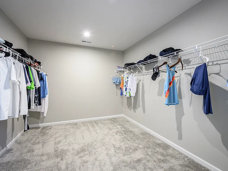 Primary walk-in closet